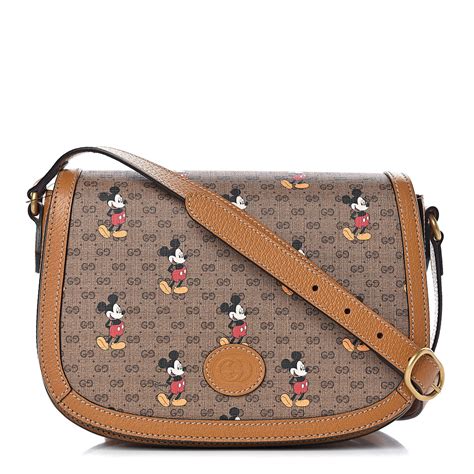 gucci cartoon backpack|Gucci mickey mouse shoulder bag.